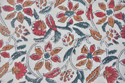 Indian Cotton Block Print Fabric by the Yard -Sewing and Quilting Fabric - Rohiyaan